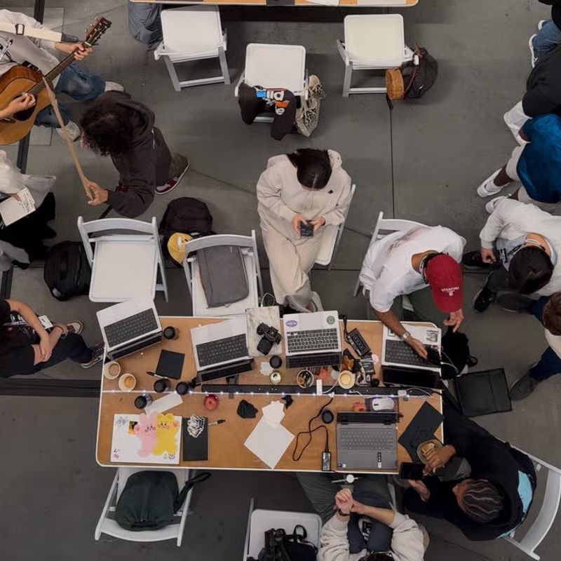 Build fridays from overhead